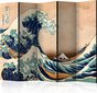 Pertvara - Hokusai: Didžioji Kanagavos banga - [Kambario pertvaros] цена и информация | Širmos, kambario pertvaros | pigu.lt