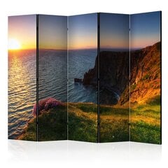 Ширма - Sunset: Cliffs of Moher, Ireland [Комнатная перегородка] цена и информация | Мобильные стенки | pigu.lt