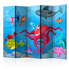 Ширма Octopus and shark цена и информация | Мобильные стенки | pigu.lt