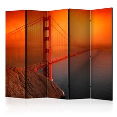 Pertvara Golden Gate Bridge kaina ir informacija | Širmos, kambario pertvaros | pigu.lt