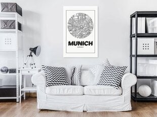 Paveikslas Retro Munich kaina ir informacija | Reprodukcijos, paveikslai | pigu.lt