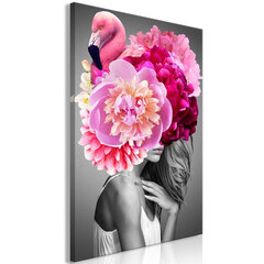 Paveikslas Flamingo Girl kaina ir informacija | Reprodukcijos, paveikslai | pigu.lt