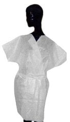 Одноразовый халат / накидка с коротким рукавом цена и информация | Рабочая одежда | pigu.lt