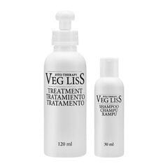 Veganiškas braziliškas plaukų tiesinimas Alterlook Professional Veg Liss, 120 ml + 30 ml kaina ir informacija | Priemonės plaukų stiprinimui | pigu.lt