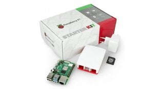 Raspberry Pi 4B WiFi 2GB RAM rinkinys su oficialiais priedais kaina ir informacija | Atviro kodo elektronika | pigu.lt
