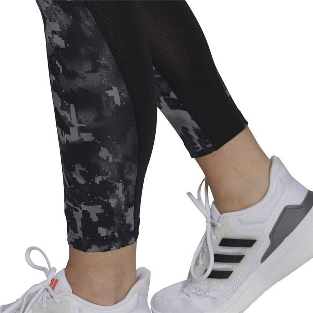 Sportinės temprės moterims Adidas D2M Print High-Rise kaina ir informacija | Sportinė apranga moterims | pigu.lt