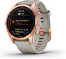 Garmin fēnix® 7S Solar Rose Gold/Light Sand kaina ir informacija | Išmanieji laikrodžiai (smartwatch) | pigu.lt