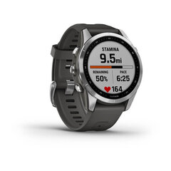 Garmin fēnix® 7S Silver/Graphite 42mm. kaina ir informacija | Išmanieji laikrodžiai (smartwatch) | pigu.lt