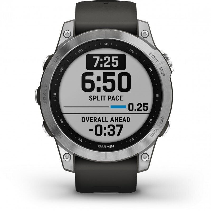 Garmin fēnix® 7 Silver/Graphite 47mm. kaina ir informacija | Išmanieji laikrodžiai (smartwatch) | pigu.lt