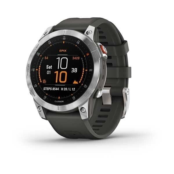 Garmin epix Gen 2 Slate Steel/Graphite kaina ir informacija | Išmanieji laikrodžiai (smartwatch) | pigu.lt