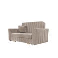 Sofa-lova Clivia Glam 2, smėlio spalvos