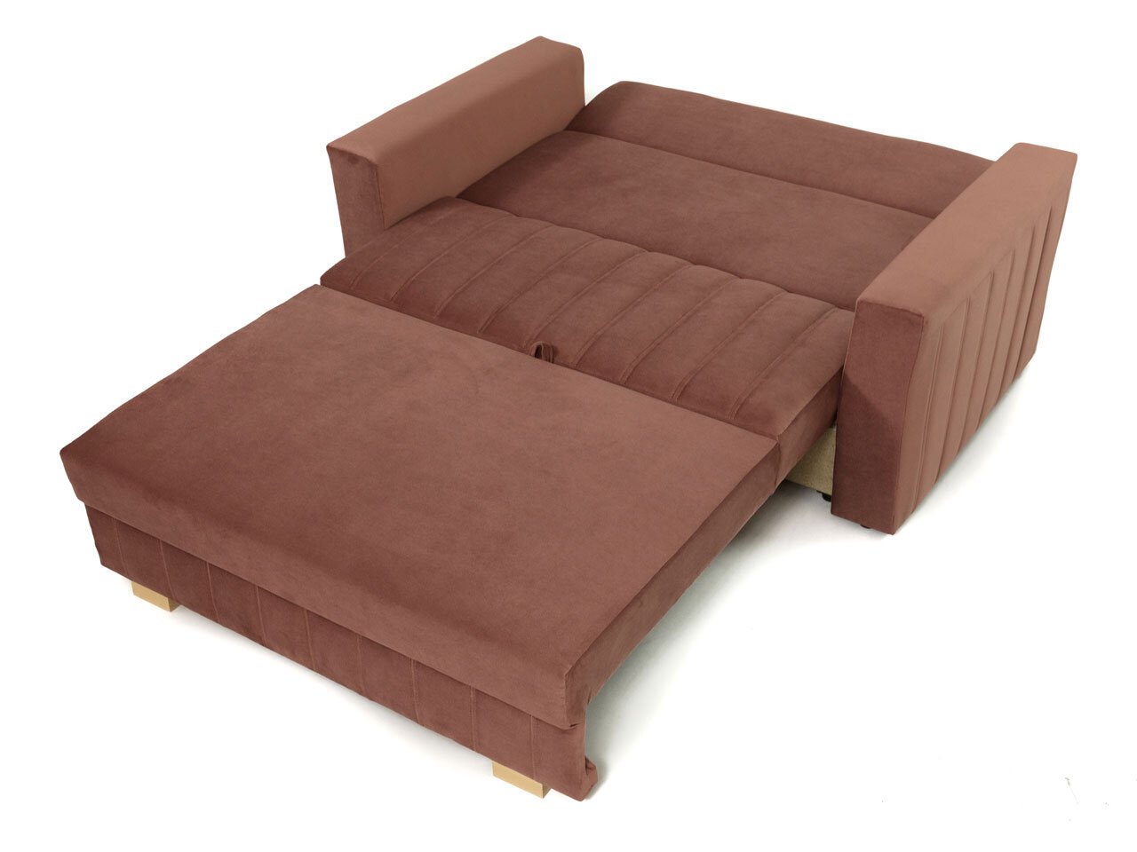 Sofa-lova Clivia Glam 2, šviesiai pilka kaina ir informacija | Sofos | pigu.lt