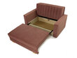 Sofa-lova Clivia Glam 2, šviesiai pilka kaina ir informacija | Sofos | pigu.lt