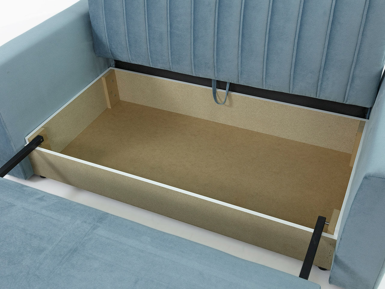 Sofa-lova Clivia Glam 3, šviesiai pilka kaina ir informacija | Sofos | pigu.lt
