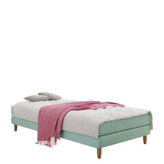 Кровать Moriba 90х200см, зеленая цена и информация | Кровати | pigu.lt