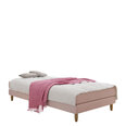 Кровать Moriba 120x200 см, розовая