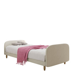 Кровать Moriba 3 120x200 см, бежевая цена и информация | Кровати | pigu.lt
