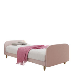 Кровать Moriba 3 120x200см, розовая цена и информация | Кровати | pigu.lt