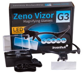 Лупы Levenhuk Zeno Vizor G3 цена и информация | Канцелярские товары | pigu.lt
