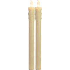 Старинные свечи на батарейках LED 2P Presse 066-61 цена и информация | Подсвечники, свечи | pigu.lt