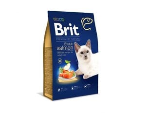 Brit Premium by Nature для взрослых кошек с лососем, 1,5 кг цена и информация | Сухой корм для кошек | pigu.lt