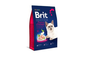 Brit Premium by Nature Cat Sterilized для кошек с курицей, 8 кг цена и информация | Brit Premium Товары для животных | pigu.lt