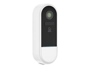 Deltaco Smart Home WiFi камера дверного звонка IP65, белый / серебристый цвет цена и информация | Дверные звонки, глазки | pigu.lt