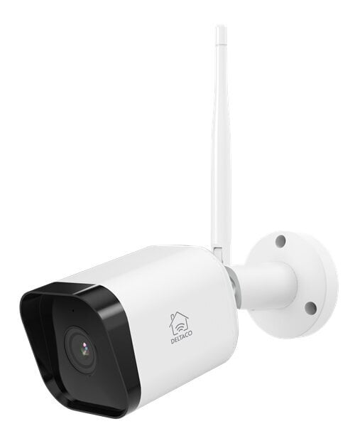 WiFi kamera DELTACO SMART HOME lauko IP65, 2MP, ONVIF, Balta / SH-IPC07 kaina ir informacija | Stebėjimo kameros | pigu.lt