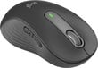 Logitech M650 Kompiuterinė pelė skirta kairiarankiams, juoda/pilka kaina ir informacija | Pelės | pigu.lt