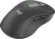 Logitech M650 Kompiuterinė pelė skirta kairiarankiams, juoda/pilka цена и информация | Pelės | pigu.lt