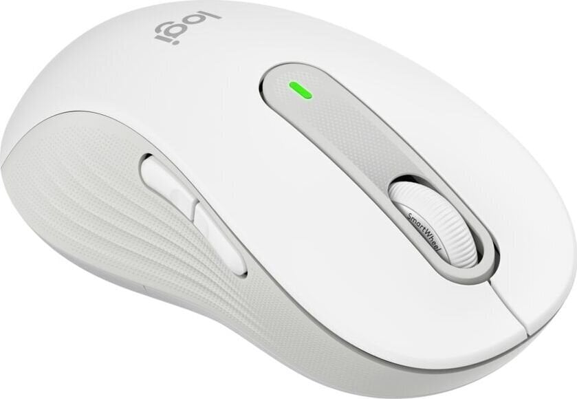 Logitech M650, balta/pilka цена и информация | Pelės | pigu.lt