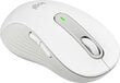 Logitech M650, balta/pilka цена и информация | Pelės | pigu.lt