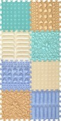 Dėlionių-kilimėlių rinkinys Ortonature Švelni Pastelė,8 d. kaina ir informacija | Lavinimo kilimėliai | pigu.lt
