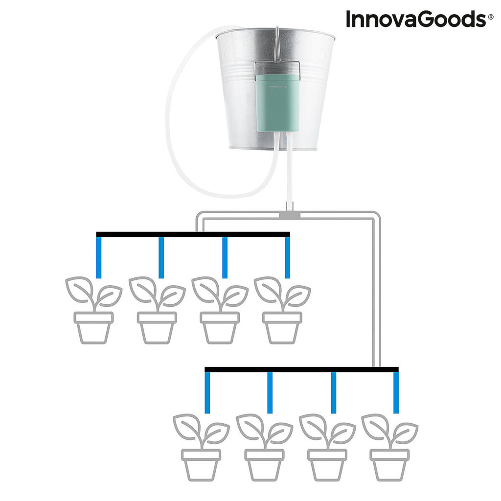 Regott Innova Goods automatinė lašelinė augalų vazonų laistymo sistema kaina ir informacija | Laistymo įranga, purkštuvai | pigu.lt