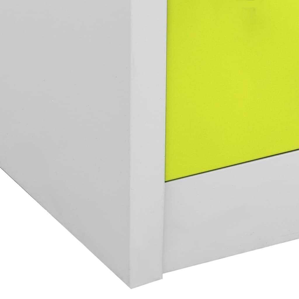 Persirengimo spintelė, 90x45x92,5 cm, žalia kaina ir informacija | Spintos | pigu.lt