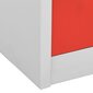 Persirengimo spintelė, 90x45x92,5 cm, raudona kaina ir informacija | Spintos | pigu.lt