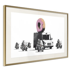 Плакат Banksy: Donuts (Strawberry) цена и информация | Репродукции, картины | pigu.lt