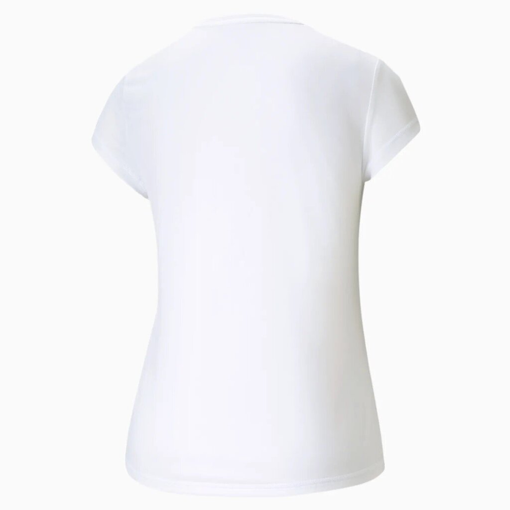 Marškinėliai moterims Puma Active 586857*02, balti 4063697143791 kaina ir informacija | Marškinėliai moterims | pigu.lt