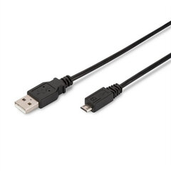 Ewent EC1018, USB 2.0-Micro USB, 0,5 m kaina ir informacija | Laidai telefonams | pigu.lt