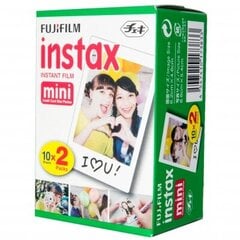 Fujifilm Instax Mini fotolapeliai (10x2 vnt/pak) kaina ir informacija | Priedai fotoaparatams | pigu.lt