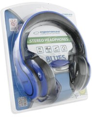 Esperanza Blue EH136B Blue kaina ir informacija | Ausinės | pigu.lt