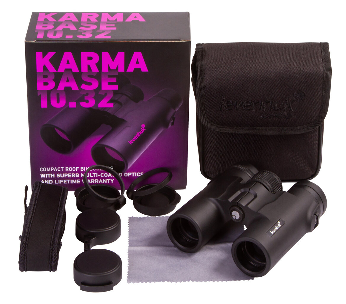 Žiūronai Levenhuk Karma Base 10x32 kaina ir informacija | Žiūronai | pigu.lt