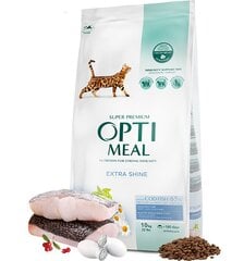 OPTIMEAL™. Полноценный сухой корм для взрослых кошек с высоким содержанием трески, 10 кг. цена и информация | Сухой корм для кошек | pigu.lt