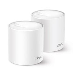 Wireless Router|TP-LINK|Wireless Router|2-pack|2900 Mbps|Mesh|Wi-Fi 6|3x10/100/1000M|Number of antennas 2|DECOX50(2-PACK) kaina ir informacija | Belaidės prieigos taškai (Access Points) | pigu.lt