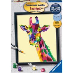 Картина по номерам Ravensburger 30X24cm "Жираф", Li R28926 цена и информация | Живопись по номерам | pigu.lt