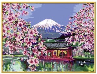 Картина по номерам Ravensburger, 40х30см "Японская сакура", Li R28841 цена и информация | Набор для рисования по номерам | pigu.lt