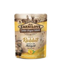 Carnilove для кошек с кроликом и календулой, 24 х 85 г цена и информация | Консервы для кошек | pigu.lt