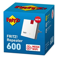 Маршрутизатор Fritz! 600 2,4 ГГц 600 Мбит/с цена и информация | Маршрутизаторы (роутеры) | pigu.lt