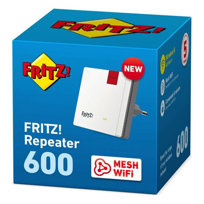 Fritz! 600 2.4 GHz 600 Mbps kaina ir informacija | Maršrutizatoriai (routeriai) | pigu.lt
