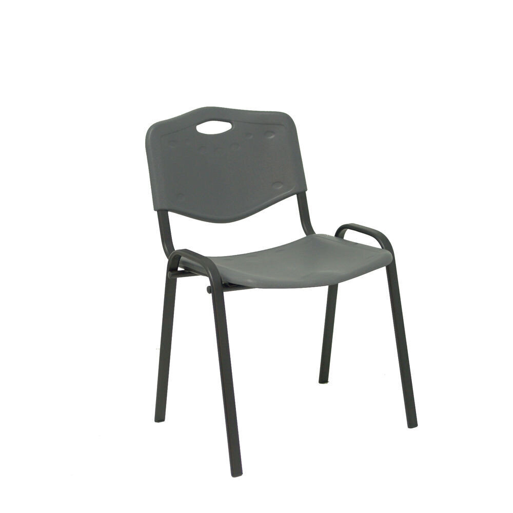 Biuro kėdė, pilka, 2 vnt. kaina ir informacija | Biuro kėdės | pigu.lt